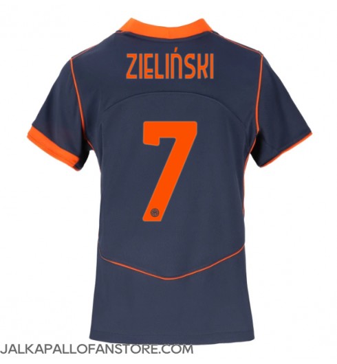 Inter Milan Piotr Zielinski #7 Kolmaspaita Naisten 2025-26 Lyhythihainen Inter Milan Piotr Zielinski #7 Kolmaspaita Naisten 2025-26 Lyhythihainen